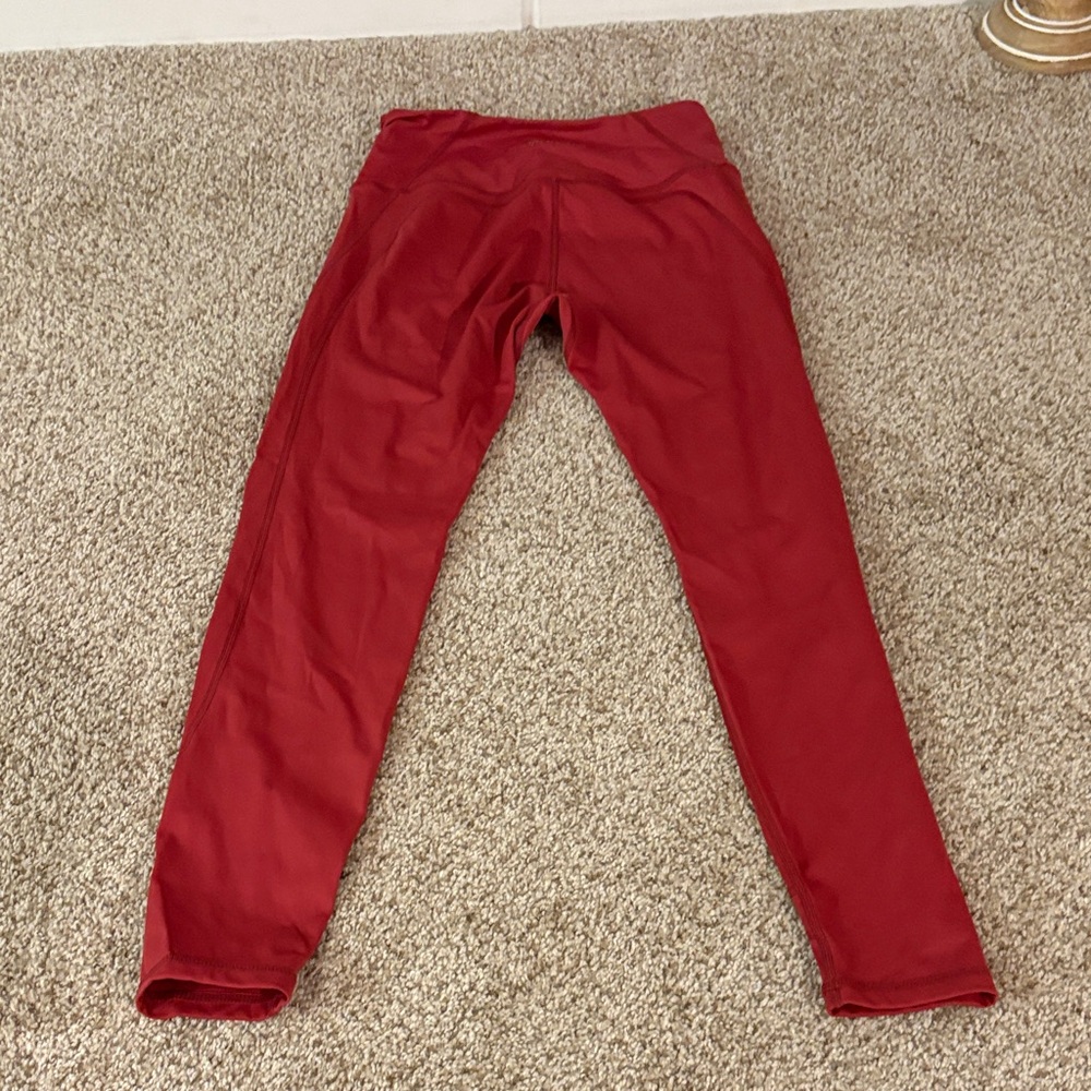 Alphalete Bold Red Leggings